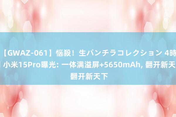 【GWAZ-061】悩殺！生パンチラコレクション 4時間 小米15Pro曝光: 一体满溢屏+5650mAh， 翻开新天下