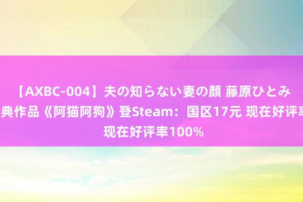 【AXBC-004】夫の知らない妻の顔 藤原ひとみ 大宇经典作品《阿猫阿狗》登Steam：国区17元 现在好评率100%